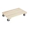 Vestil Tan Hardwood Dolly-Econ Solid 900 lb Capacity 16 x 24 HDOS-1624-9-E - alternate 1